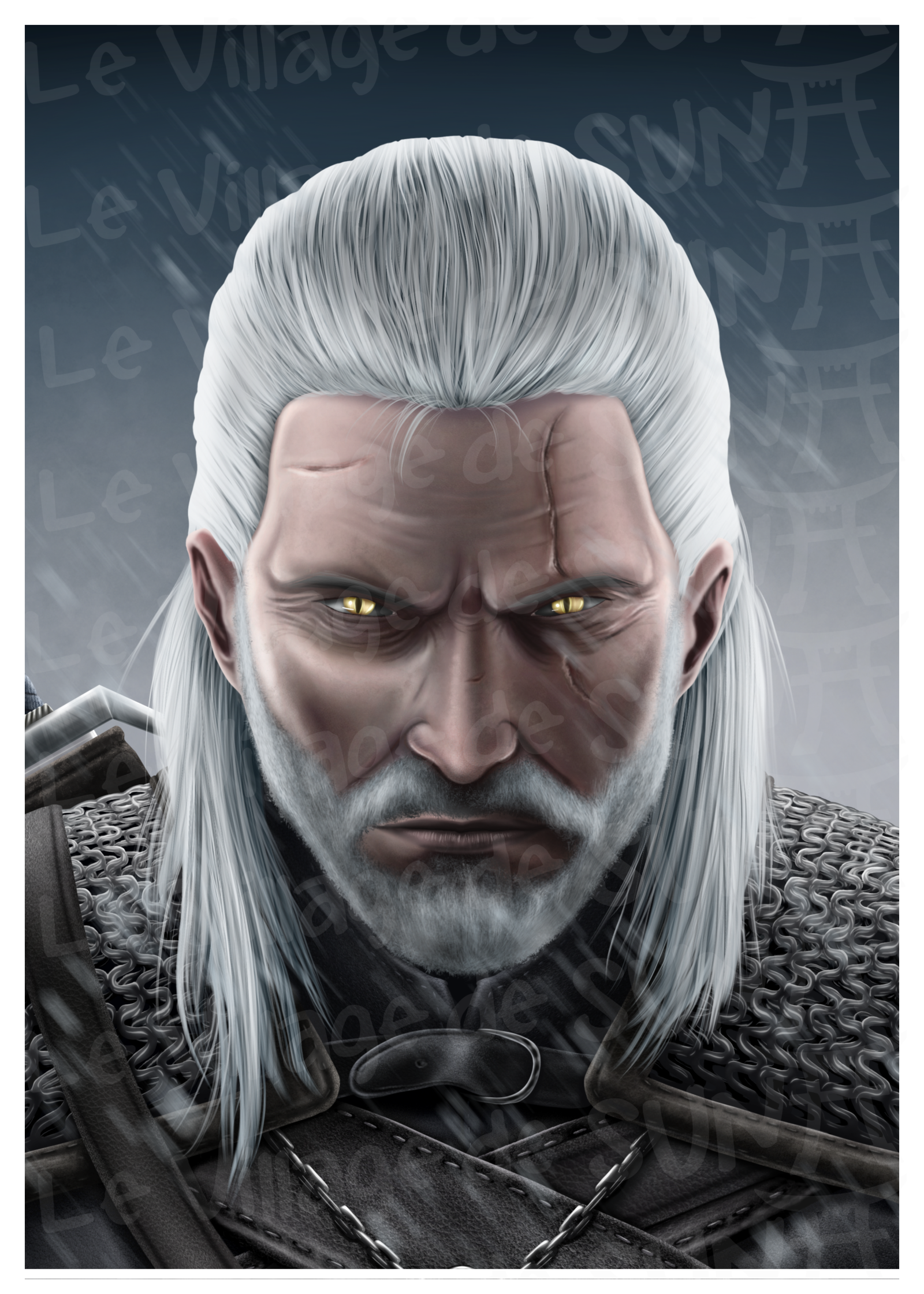 Geralt de Riv – Art Print Édition Limitée