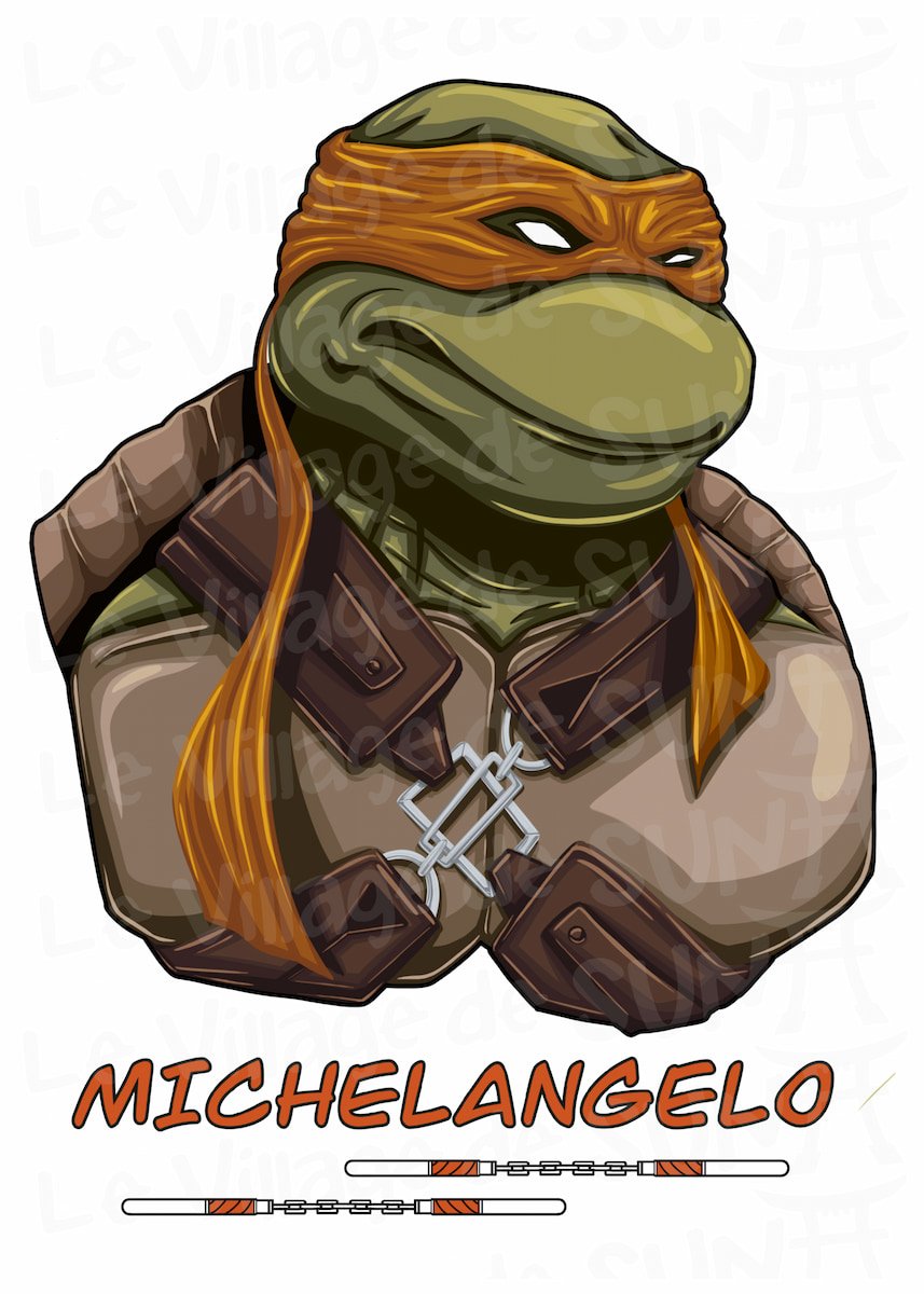 Michelangelo – Art Print Édition Limitée