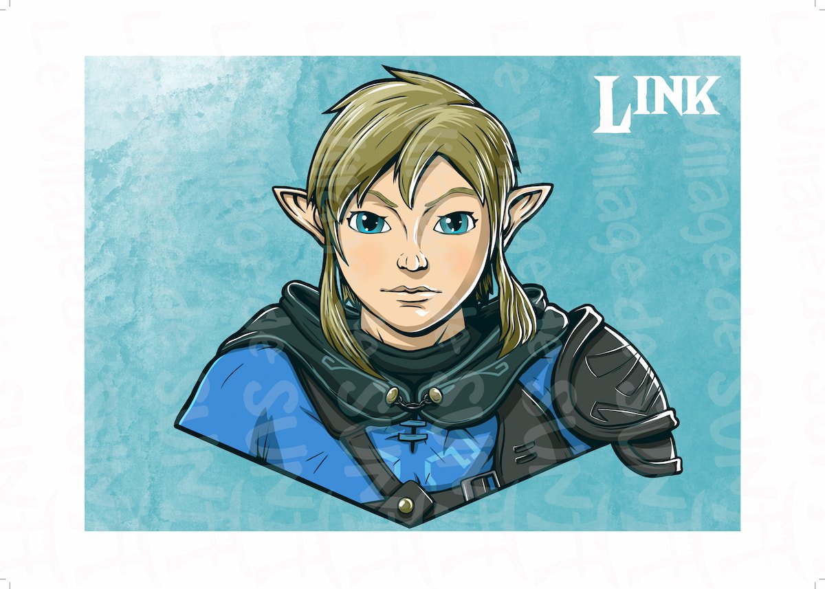 Link – Art Print Édition Limitée