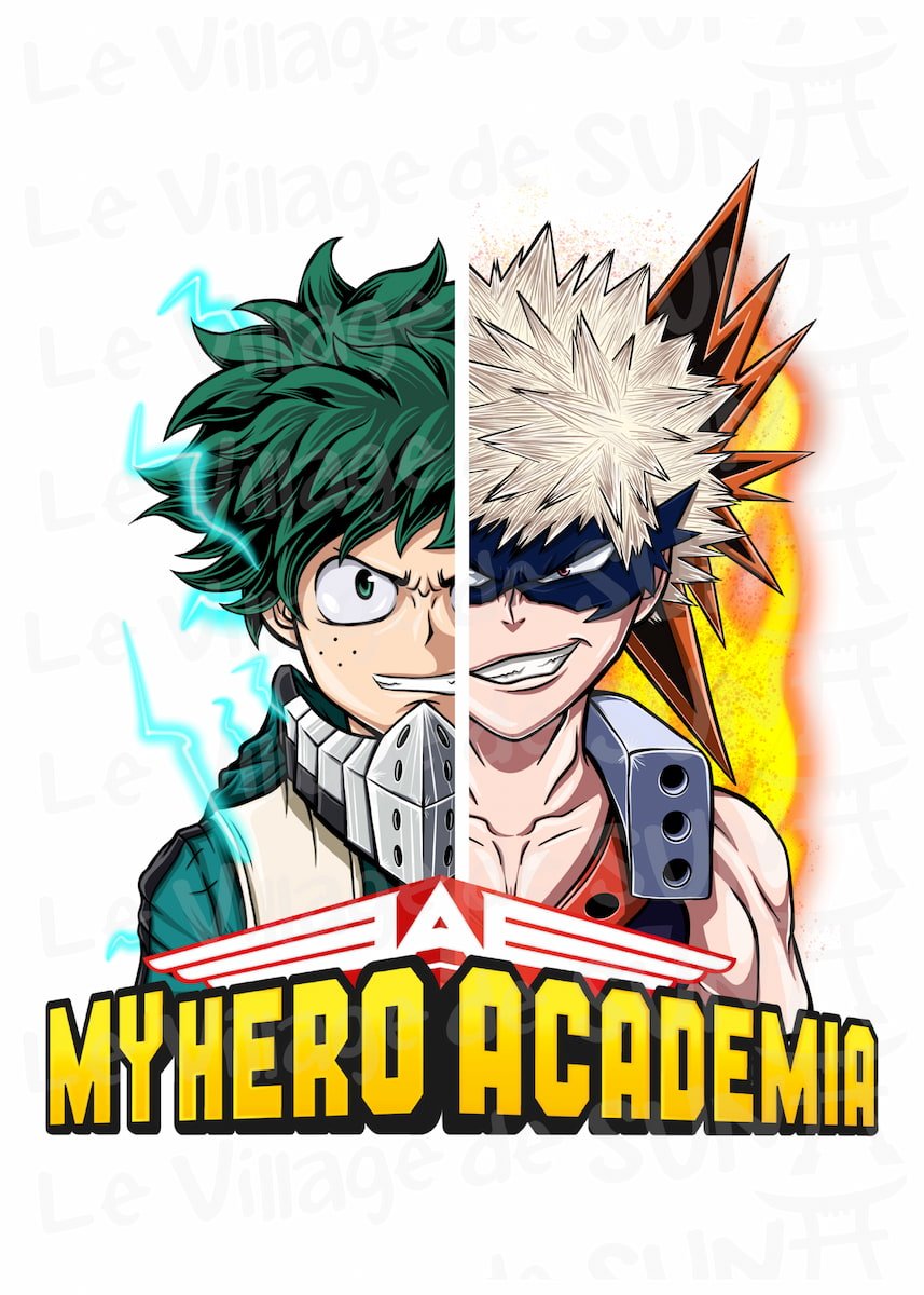 My Hero Academia – Art Print Édition Limitée
