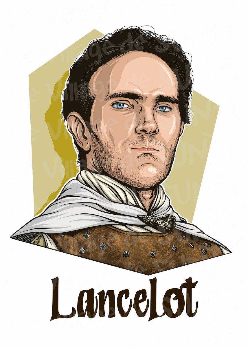 Lancelot Kaamelott – Art Print Édition Limitée