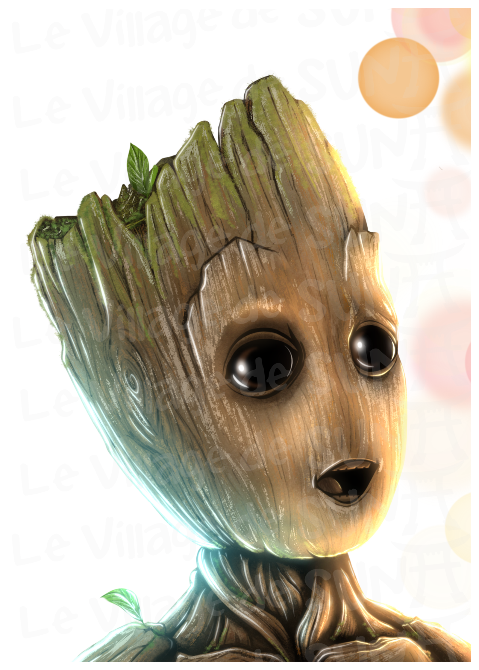 Baby Groot – Art Print Édition Limitée