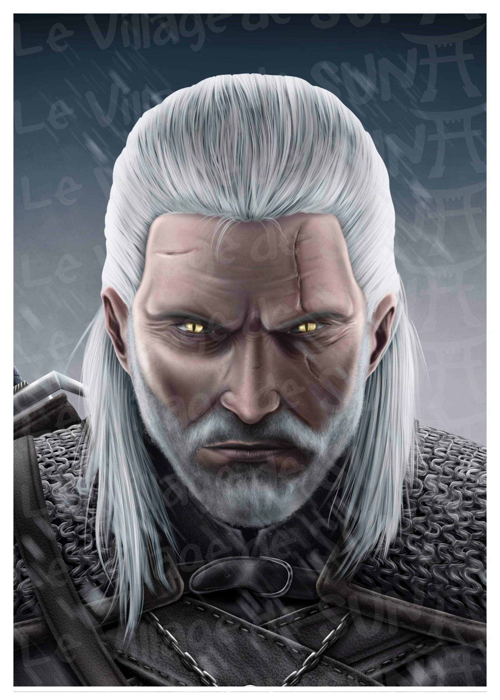 Geralt de Riv – Art Print Édition Limitée