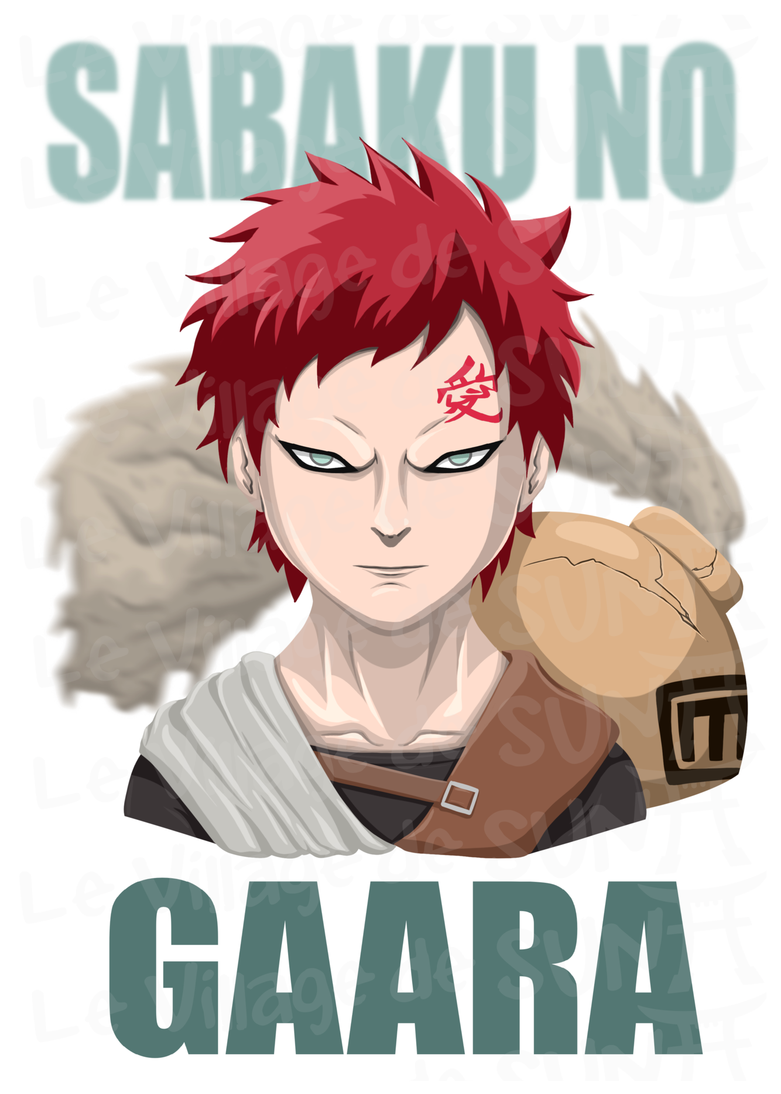 Gaara – Art Print Édition Limitée