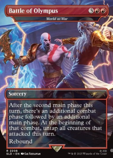 Bundle FOIL Secret Lair x Playstation - God of War: Greek + Norse- Magic EN — miniature 5