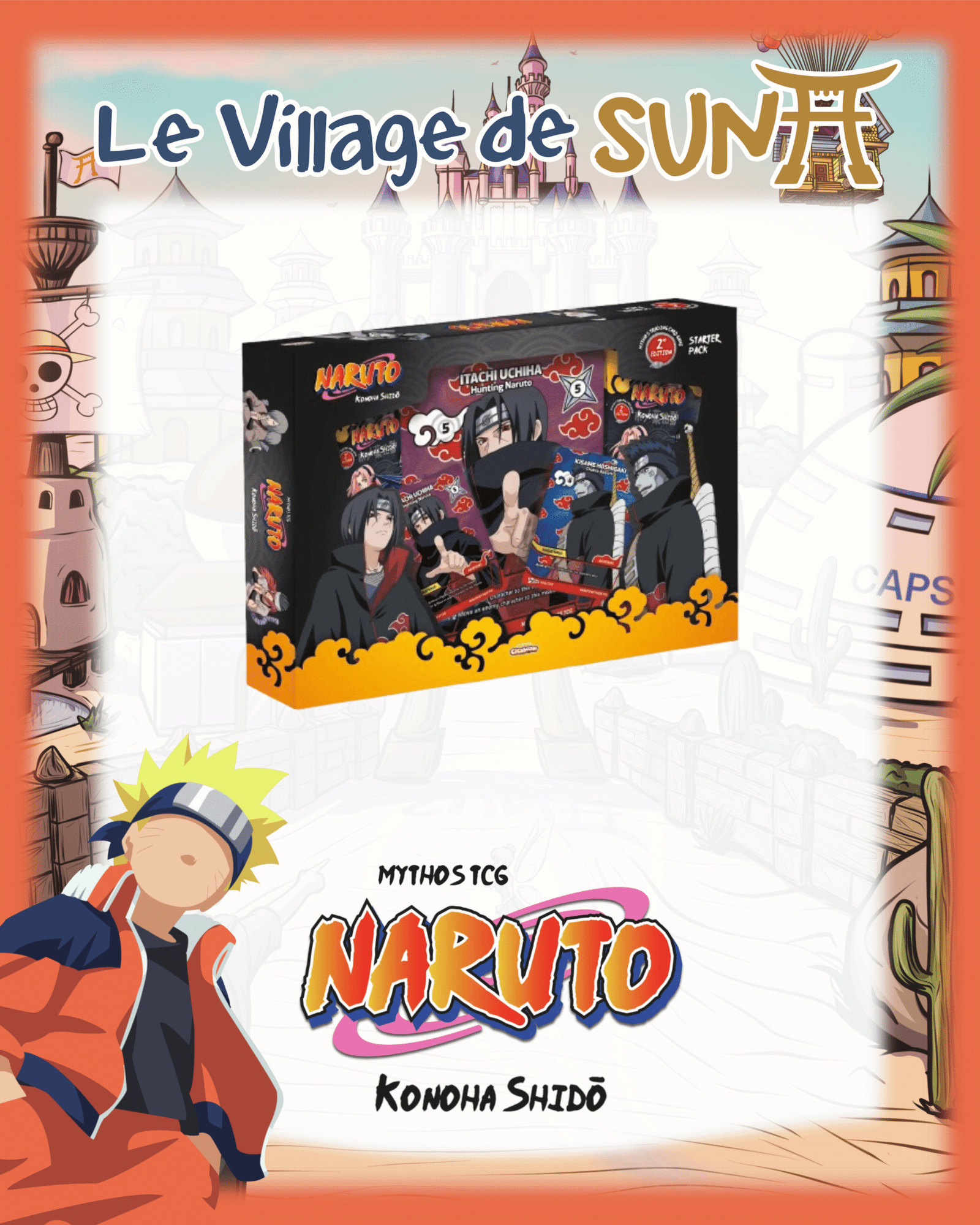 Naruto Mythos TCG - Coffret - Français 2e Edition