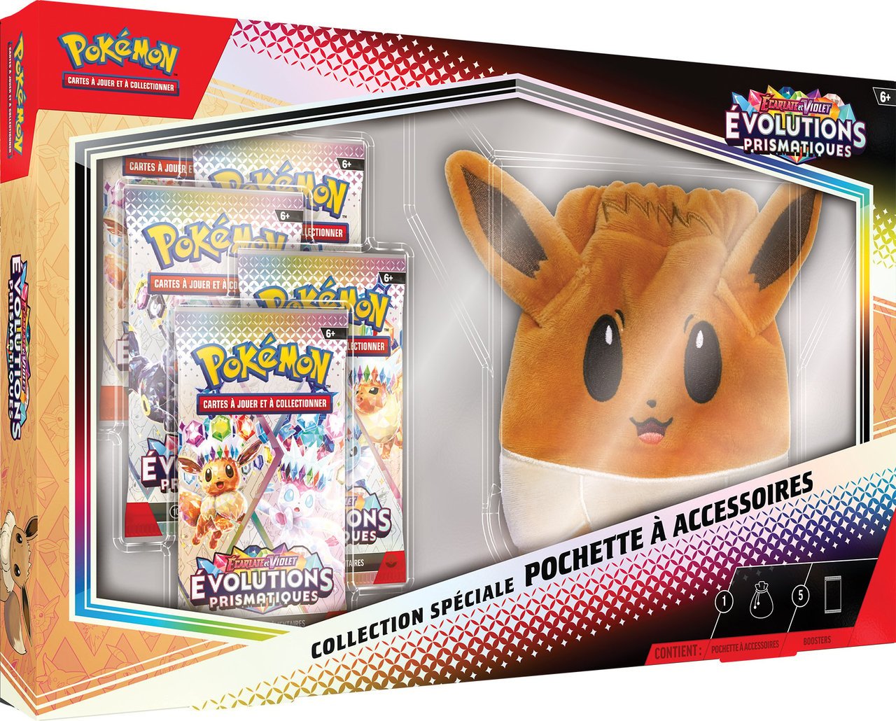 Coffret Pokémon - Collection spéciale pochette à accessoires - EV08.5 - Evoli - Français