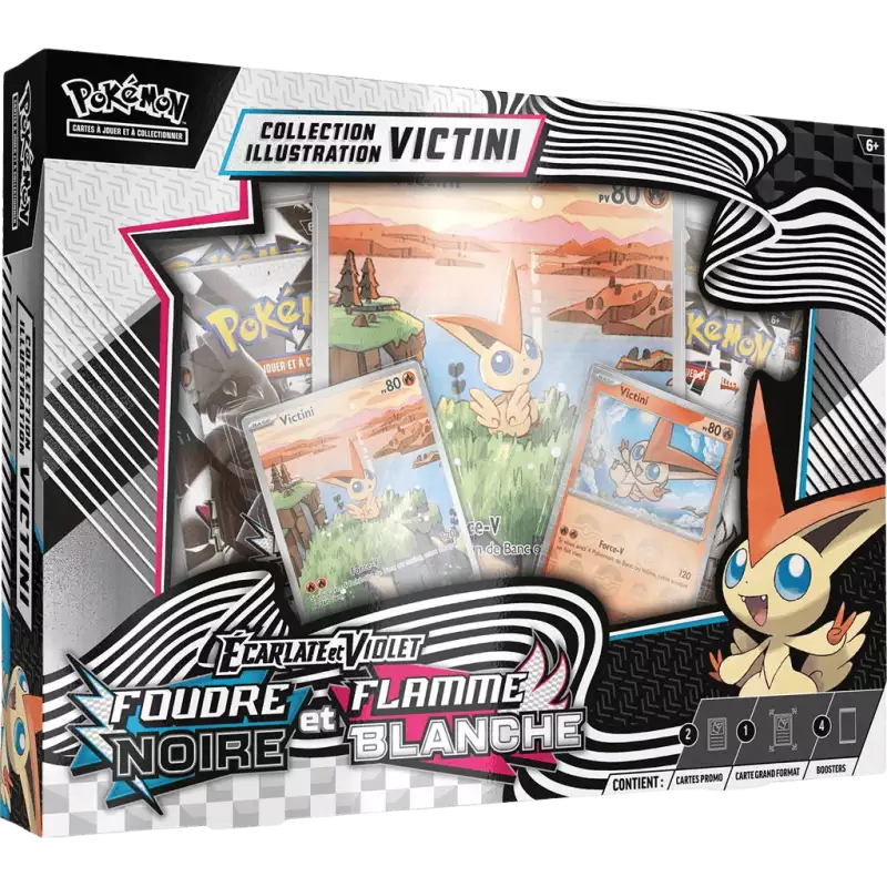 Pokémon - Coffret Victini - EV10.5 - Foudre Noire & Flamme Blanche - Français