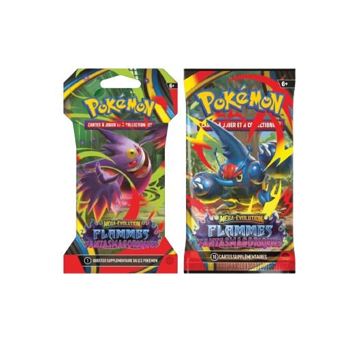 Pokémon - Booster - Flammes Fantasmagoriques - Français (visuel aléatoire)