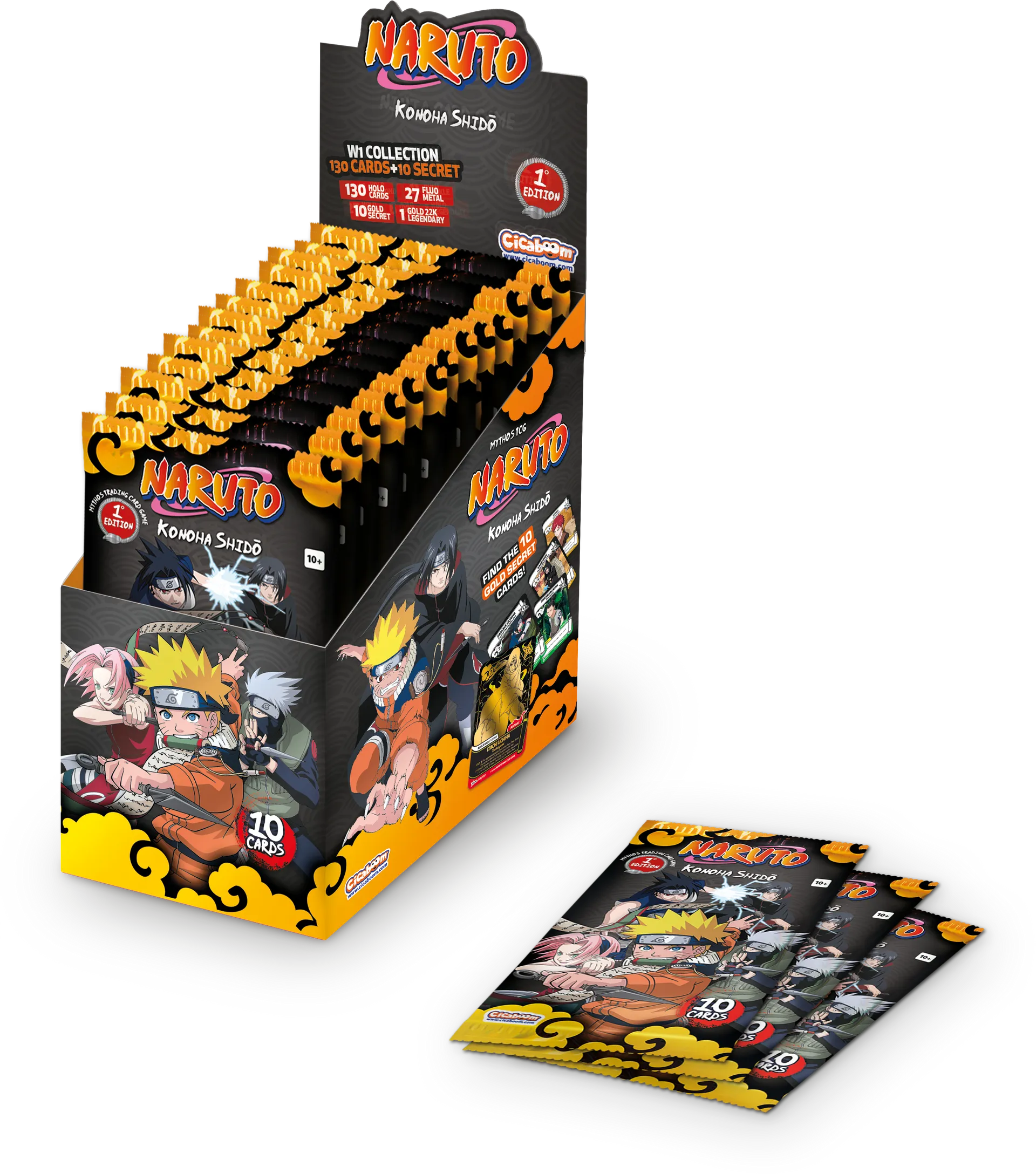 Naruto Mythos TCG - Display 24 boosters - Français 1er ed